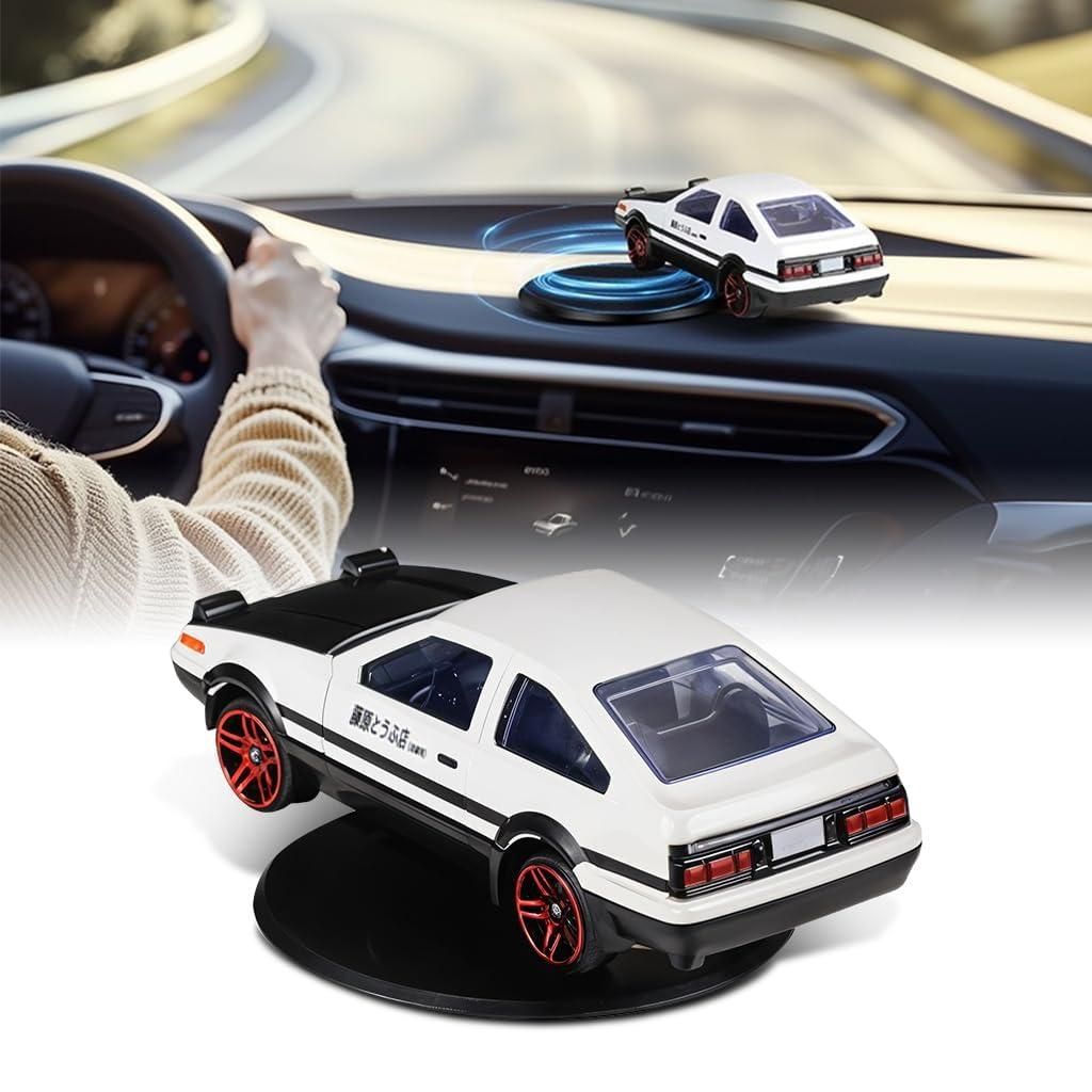 DRIFTING CAR STATUE ON CAR DASHBOARD